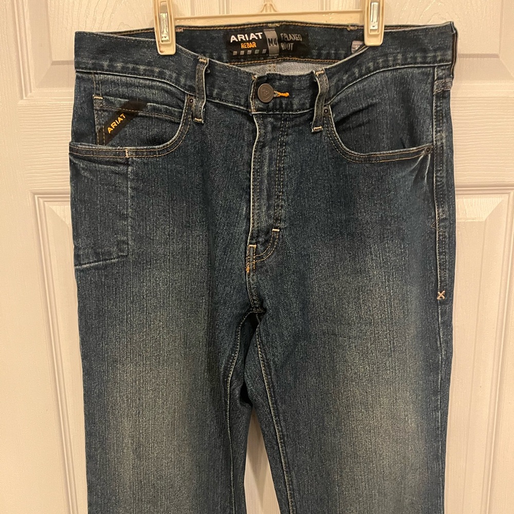 Ariat Men's Rebar Jeans, Relaxed 32x 32